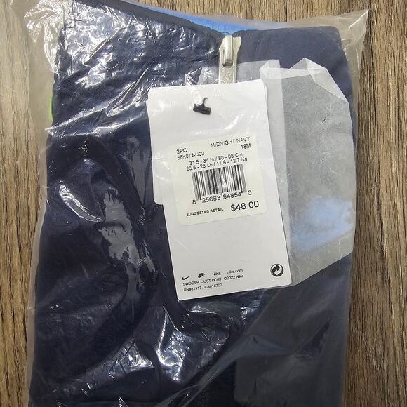 Nike Lightweight Futura Taping Tricot Jacket & Jogger 18 Month NWT - Picture 6 of 6